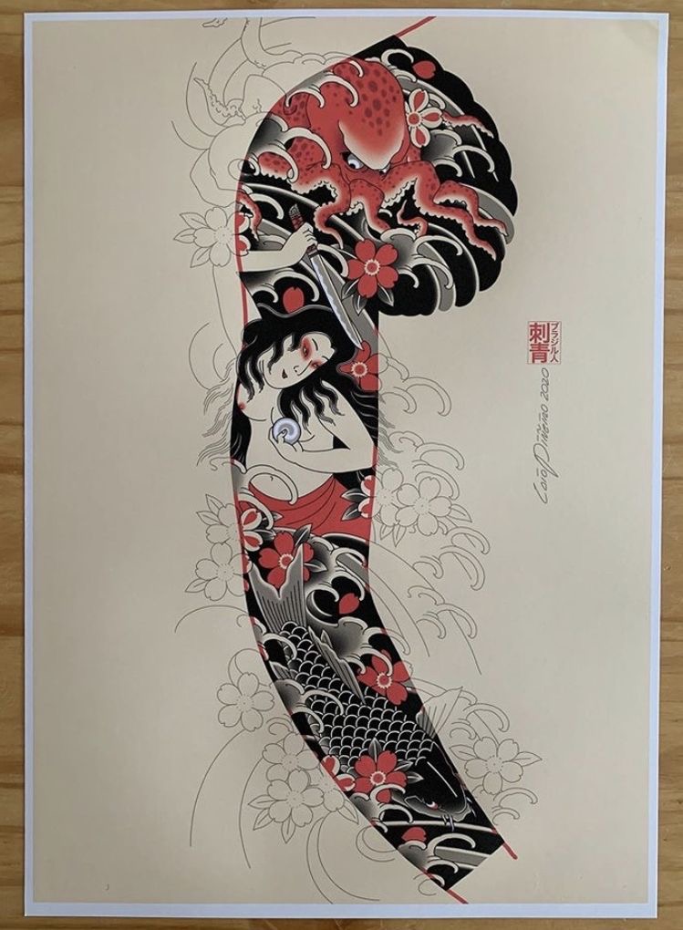 半甲纹身加花臂特价999